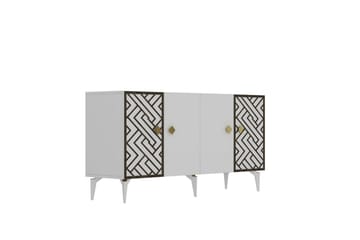 Quirel Konsollbord 150 cm - Hvit - Møbler - Bord - Avlastningsbord & sidobord - Konsollbord & gangbord