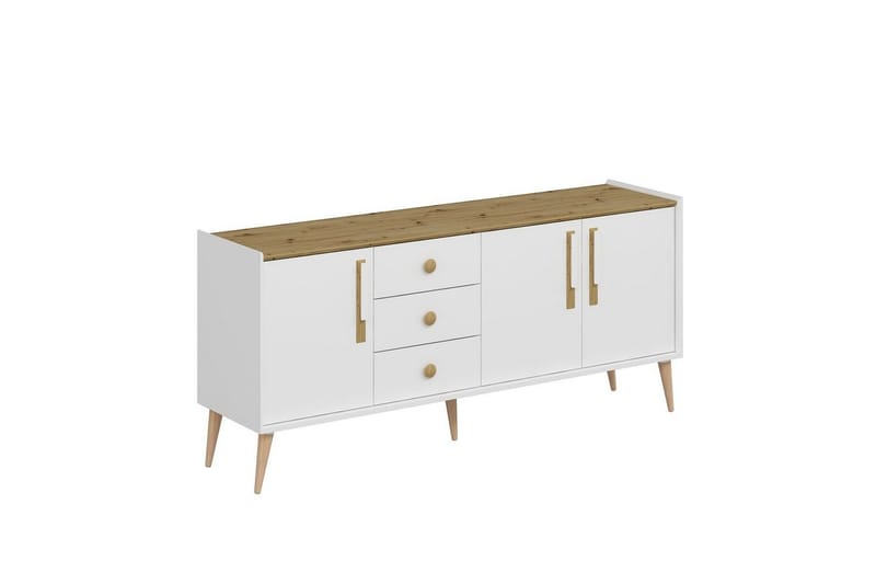 Ralor Konsollbord 180 cm - Hvit - Møbler - Bord - Avlastningsbord & sidobord - Konsollbord & gangbord