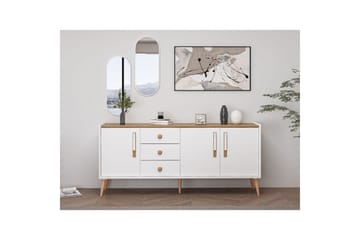 Ralor Konsollbord 180 cm - Hvit - Møbler - Bord - Avlastningsbord & sidobord - Konsollbord & gangbord