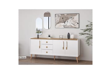 Ralor Konsollbord 180 cm - Hvit - Møbler - Bord - Avlastningsbord & sidobord - Konsollbord & gangbord