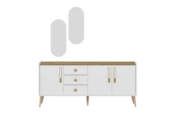 Ralor Konsollbord 180 cm - Hvit - Møbler - Bord - Avlastningsbord & sidobord - Konsollbord & gangbord