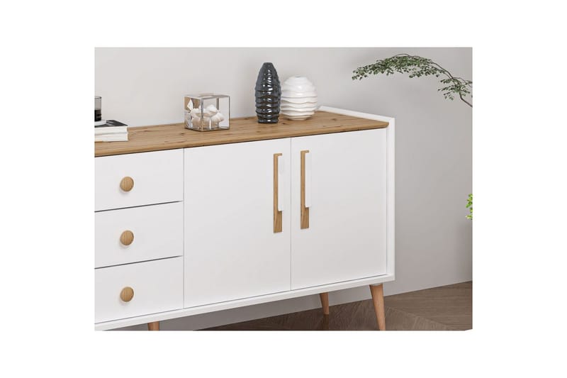 Ralor Konsollbord 180 cm - Hvit - Møbler - Bord - Avlastningsbord & sidobord - Konsollbord & gangbord