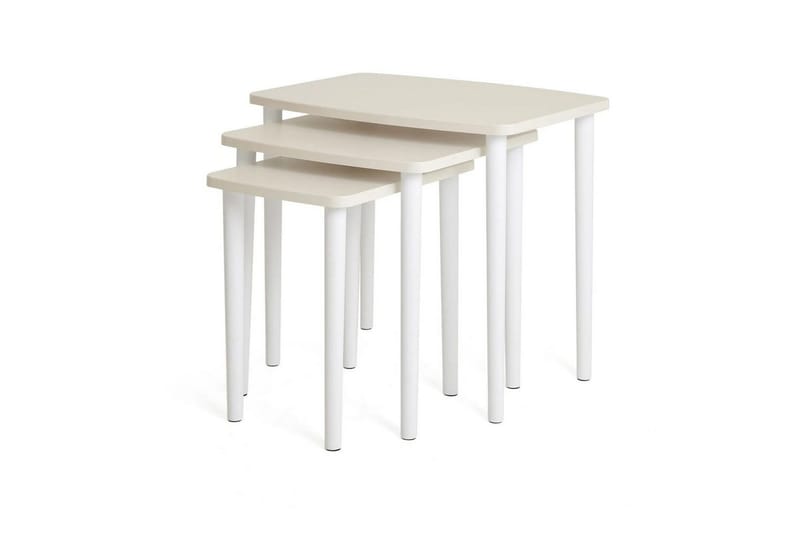 Ranko Hekkebord 58 cm - Cremehvit - Møbler - Bord - Avlastningsbord & sidobord - Settbord
