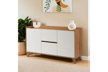 Ranko Konsollbord 139.8 cm - Hvit/Lysfarget tre - Møbler - Bord - Avlastningsbord & sidobord - Konsollbord & gangbord