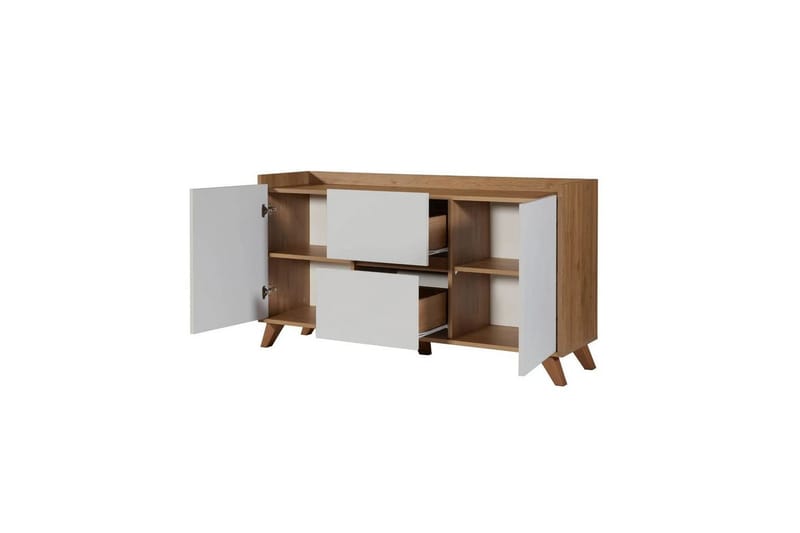 Ranko Konsollbord 139.8 cm - Hvit/Lysfarget tre - Møbler - Bord - Avlastningsbord & sidobord - Konsollbord & gangbord