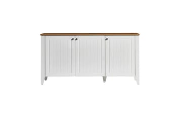 Ranko Konsollbord 150 cm - Mellomfarget tre/Hvit - Møbler - Bord - Avlastningsbord & sidobord - Konsollbord & gangbord