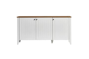 Ranko Konsollbord 150 cm - Mellomfarget tre/Hvit - Møbler - Bord - Avlastningsbord & sidobord - Konsollbord & gangbord