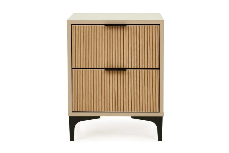 Ranko Nattbord 45 cm - Natur/Sand - Møbler - Bord - Avlastningsbord & sidobord - Sengebord & nattbord