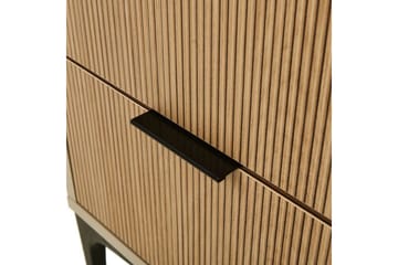 Ranko Nattbord 45 cm - Natur/Sand - Møbler - Bord - Avlastningsbord & sidobord - Sengebord & nattbord