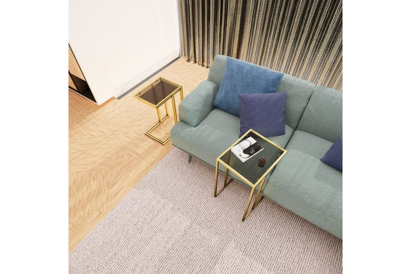 Ransdorp Settbord 42 cm - Gull - Møbler - Bord - Avlastningsbord & sidobord - Settbord