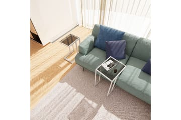 Ransdorp Settbord 42 cm - Hvit - Møbler - Bord - Avlastningsbord & sidobord - Settbord