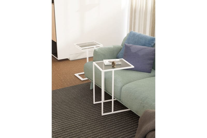 Ransdorp Settbord 42 cm - Hvit - Møbler - Bord - Avlastningsbord & sidobord - Settbord