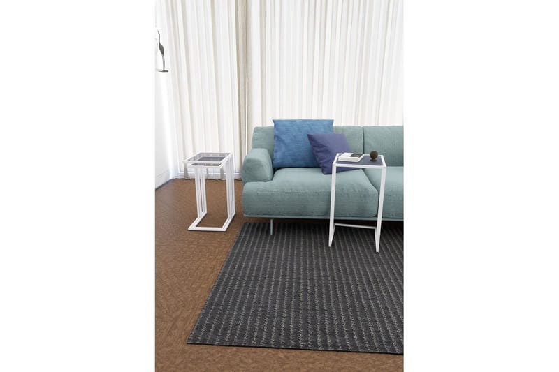 Ransdorp Settbord 42 cm - Hvit - Møbler - Bord - Avlastningsbord & sidobord - Settbord