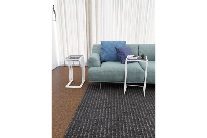 Ransdorp Settbord 42 cm - Hvit - Møbler - Bord - Avlastningsbord & sidobord - Settbord