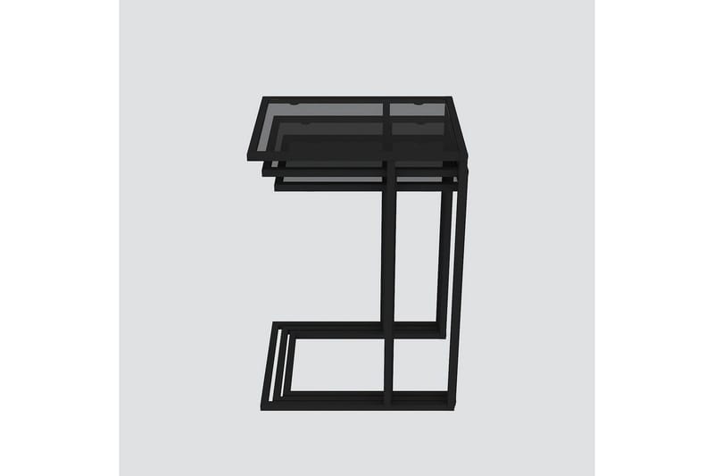 Ransdorp Settbord 42 cm - Sort - Møbler - Bord - Avlastningsbord & sidobord - Settbord