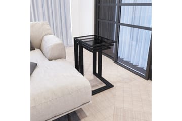 Ransdorp Settbord 42 cm - Sort - Møbler - Bord - Avlastningsbord & sidobord - Settbord