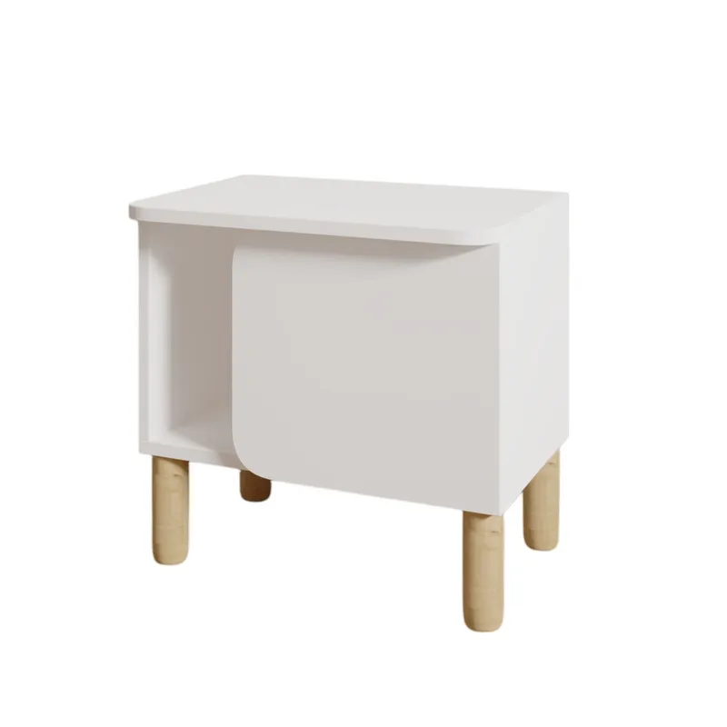 Relento Nattbord 50x48,6x30 cm, Hvit
