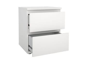 Rengo Nattbord 40 cm - Hvit - Møbler - Bord - Avlastningsbord & sidobord - Sengebord & nattbord