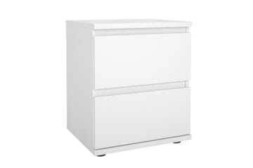 Rengo Nattbord 40 cm - Hvit - Møbler - Bord - Avlastningsbord & sidobord - Sengebord & nattbord
