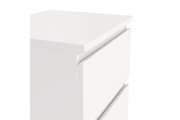 Rengo Nattbord 40 cm - Hvit - Møbler - Bord - Avlastningsbord & sidobord - Sengebord & nattbord
