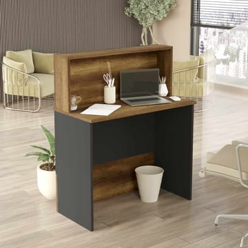 Resepsjonsbord Skye Decor Bren (90 x 110 x 44,5 cm) Baroq Antrasitt - Baroq og antrasitt - Møbler - Bord - Avlastningsbord & sidobord - Konsollbord & gangbord