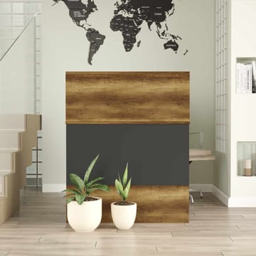 Resepsjonsbord Skye Decor Bren (90 x 110 x 44,5 cm) Baroq Antrasitt - Baroq/Antrasitt - Møbler - Bord - Avlastningsbord & sidobord - Konsollbord & gangbord