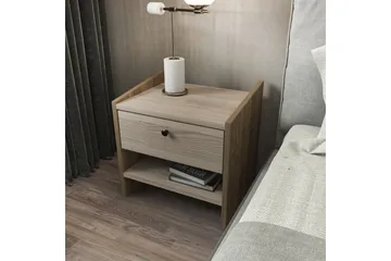 Retzow Nattbord - Valnøtt - Møbler - Bord - Avlastningsbord & sidobord - Sengebord & nattbord