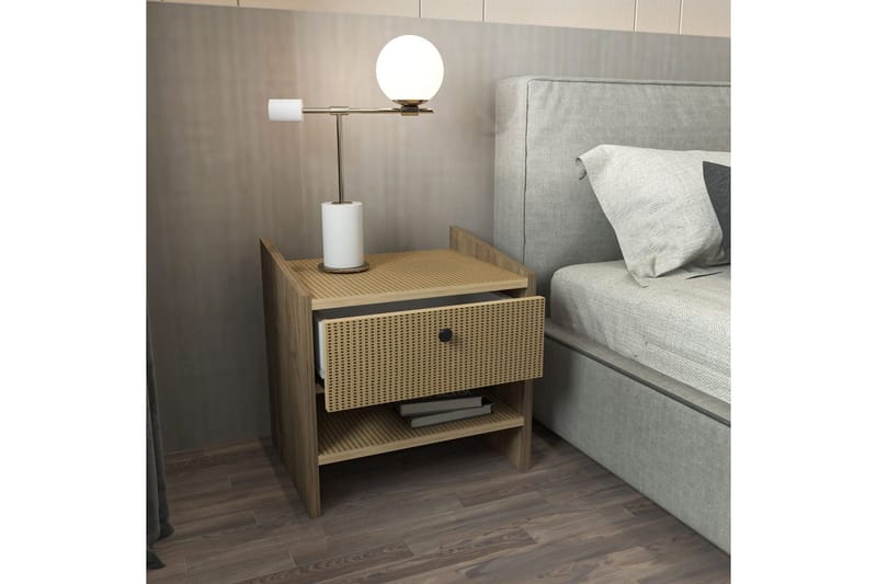 Retzow Nattbord - Valnøtt - Møbler - Bord - Avlastningsbord & sidobord - Sengebord & nattbord