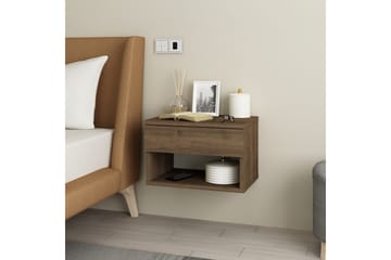 Ribes Nattbord 45 cm - Valnøtt - Møbler - Bord - Avlastningsbord & sidobord - Sengebord & nattbord