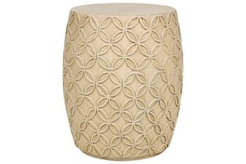 Rigge Sidebord 33 cm - Beige - Møbler - Bord - Avlastningsbord & sidobord - Lampebord & sidebord