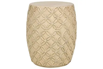 Rigge Sidebord 33 cm - Beige - Møbler - Bord - Avlastningsbord & sidobord - Lampebord & sidebord