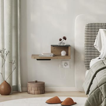 Rilina Nattbord 40 cm - Eik - Møbler - Bord - Avlastningsbord & sidobord - Sengebord & nattbord