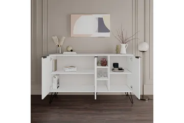 Rinorea Konsollbord 142x83 cm - Hvit - Møbler - Bord - Avlastningsbord & sidobord - Konsollbord & gangbord