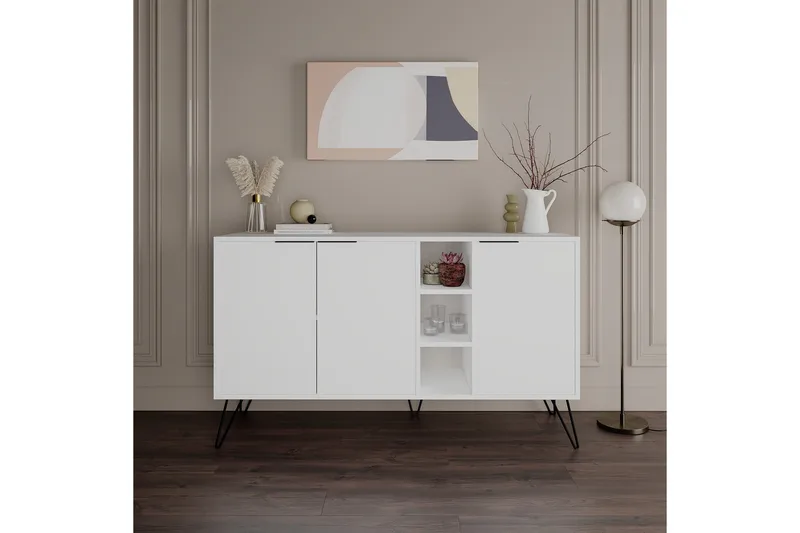 Rinorea Konsollbord 142x83 cm - Hvit - Møbler - Bord - Avlastningsbord & sidobord - Konsollbord & gangbord