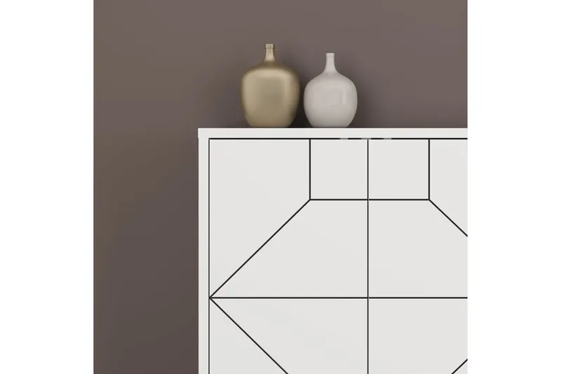 Rinorea Konsollbord 184x77,4 cm - Hvit - Møbler - Bord - Avlastningsbord & sidobord - Konsollbord & gangbord