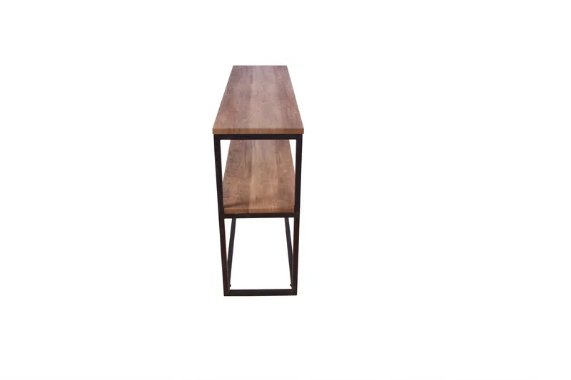 Rise Konsollbord 110x30 cm - Svart/Valnøtt - Møbler - Bord - Avlastningsbord & sidobord - Brettbord og småbord