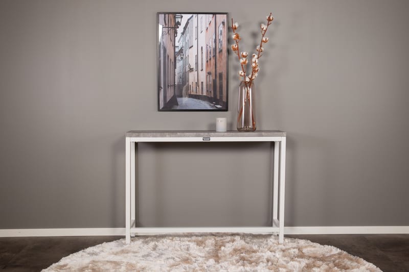 Rise Sidebord 110x30 cm - Hvit - Møbler - Bord - Avlastningsbord & sidobord - Brettbord og småbord