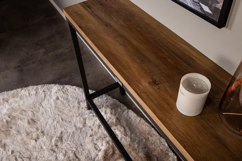 Rise Sidebord 110x30 cm - Svart - Møbler - Bord - Avlastningsbord & sidobord - Brettbord og småbord