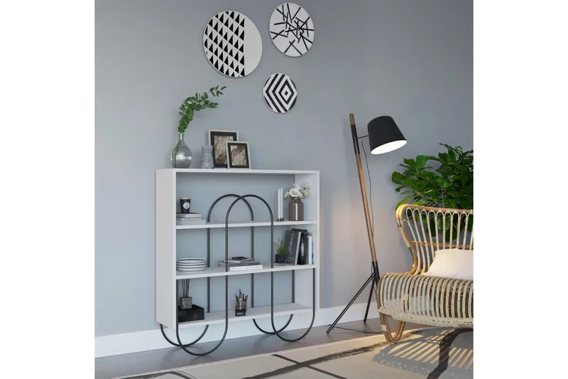 Riskalen Avlastningsbord - Hvit - Møbler - Bord - Avlastningsbord & sidobord - Konsollbord & gangbord