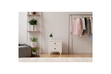 Rivric Nattbord 45 cm - Matt Hvit - Møbler - Bord - Avlastningsbord & sidobord - Sengebord & nattbord