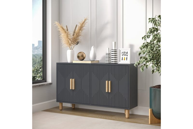 Roger konsollbord 120 cm - Antrasitt - Møbler - Bord - Avlastningsbord & sidobord - Konsollbord & gangbord