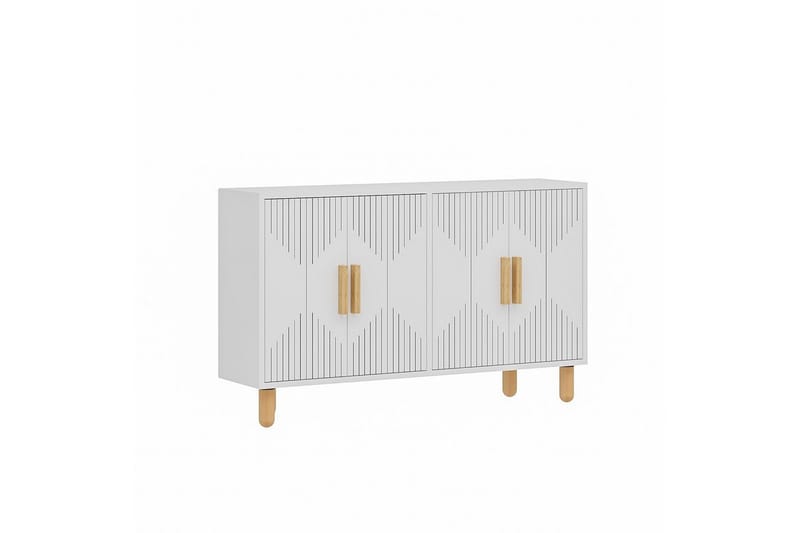 Roger konsollbord 120 cm - Hvit - Møbler - Bord - Avlastningsbord & sidobord - Konsollbord & gangbord