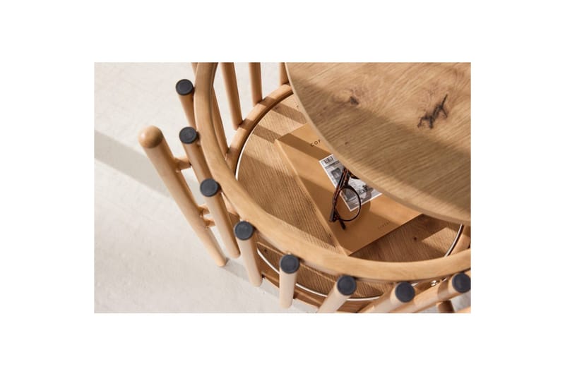 Rubbo Sidebord 45 Cm - Natur - Møbler - Bord - Avlastningsbord & sidobord - Lampebord & sidebord