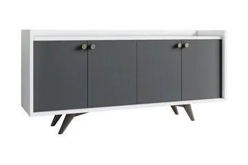 Ruigoord Avlastningsbord 150 cm - Vit/Antrasitt - Møbler - Bord - Avlastningsbord & sidobord - Konsollbord & gangbord