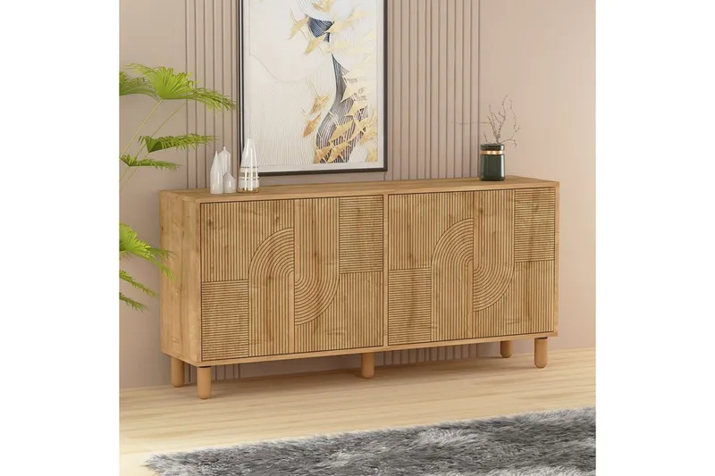 Ruvan Konsollbord 150 cm - Eik - Møbler - Bord - Avlastningsbord & sidobord - Konsollbord & gangbord