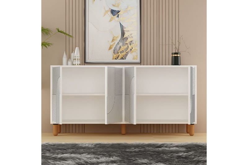 Ruvan Konsollbord 150 cm - Hvit - Møbler - Bord - Avlastningsbord & sidobord - Konsollbord & gangbord