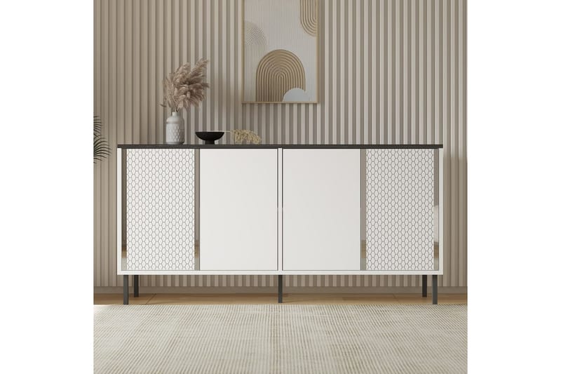 Rynor Konsollbord 150 cm - Hvit - Møbler - Bord - Avlastningsbord & sidobord - Konsollbord & gangbord