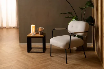 Saklani Sidebord 40 cm - Natur - Møbler - Bord - Avlastningsbord & sidobord - Brettbord og småbord