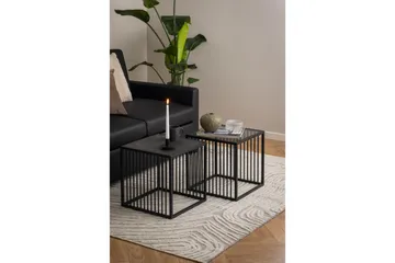 Saklani Sidebord 40 cm - Svart - Møbler - Bord - Avlastningsbord & sidobord - Brettbord og småbord