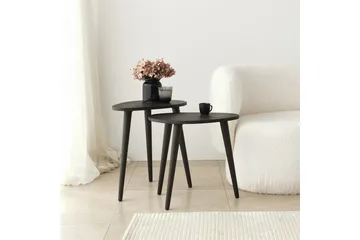 Saldus Settbord - Antrasitt - Møbler - Bord - Avlastningsbord & sidobord - Settbord